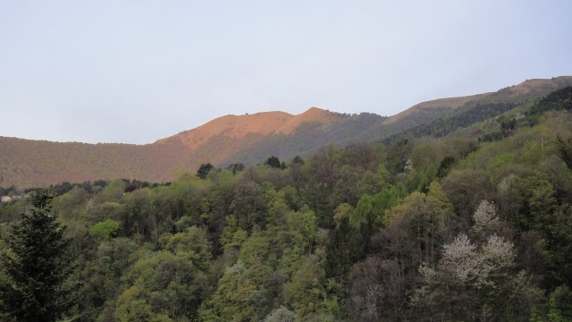 primi raggi sul Passo